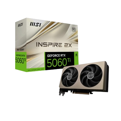 MSI GeForce RTX 5060 Ti 8G INSPIRE 2X OC