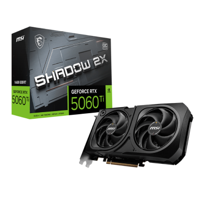 MSI GeForce RTX 5060 Ti 16G SHADOW 2X OC PLUS