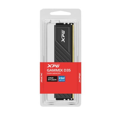 XPG ADATA GAMMIX D35 8GB 3200 MHz DDR4 DESKTOP MEMOREY (AX4U32008G16A-SBKD35)