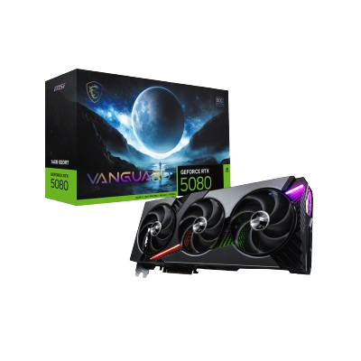 MSI GEFORCE RTX 5080 16GB GDDR7 VANGUARD SOC (BLACK)