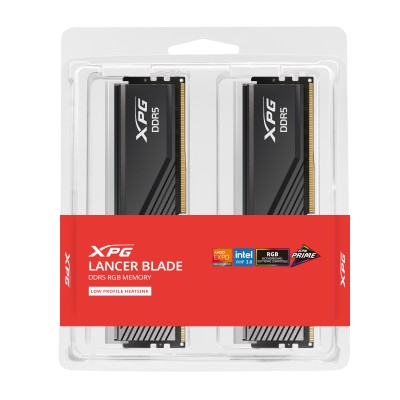 XPG ADATA LANCER BLADE 16*2=32GB 6000MHz DDR5 RGB DESKTOP MEMOREY (AX5U6000C3616G-DTLABRBK)