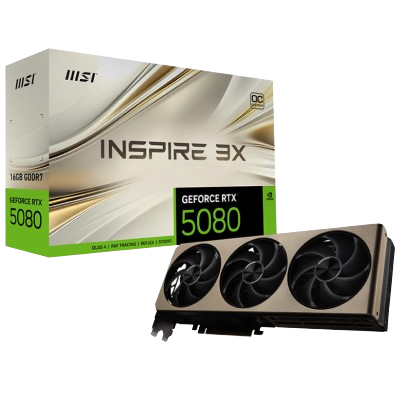 MSI GeForce RTX 5080 16G INSPIRE 3X OC