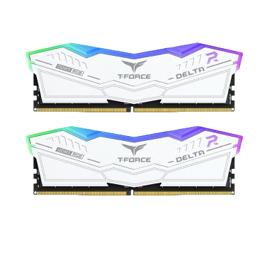 T-FORCE DELTA RGB DDR5 16x2 32GB 6000MHz (WHITE)