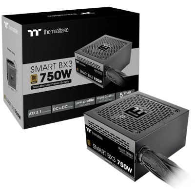 ThermalTake SMART BX3 ATX 3.1 750W NON-MODULAR 80 PLUS BRONZE
