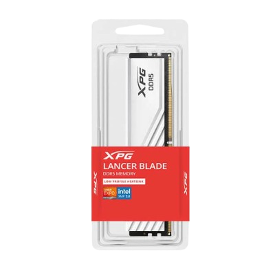 XPG ADATA LANCER BLADE 16GB DDR5 6000 MHz DESKTOP MEMOREY (AX5U6000C3016G-SLABWH)WHITE
