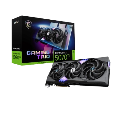 MSI GeForce RTX 5070 Ti 16GB GDDR7 GAMING TRIO OC PLUS