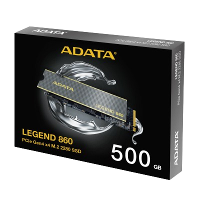 ADATA LEGEND 860 PCIe Gen4 x4 M.2 2280 Solid State Drive (500GB)