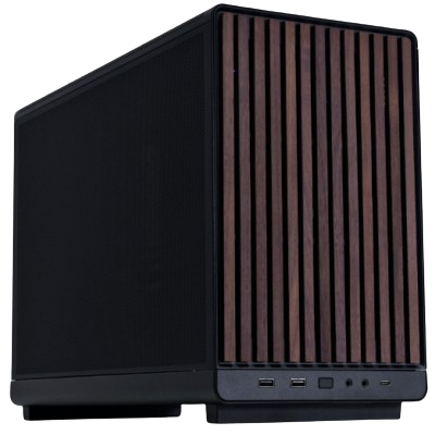 LIAN LI A3-mATX WOOD MINI-TOWER PC CASE(BLACK)