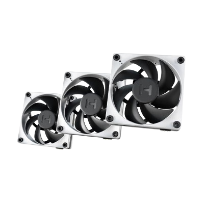 HYTE THICC FP12 120mm CABINET FAN PACK OF 3 (BLACK-WHITE)