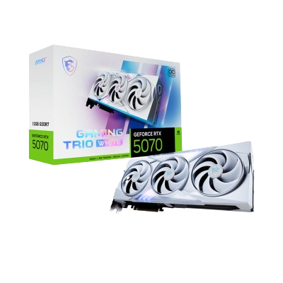 MSI GeForce RTX 5070 12GB GDDR7 GAMING TRIO OC WHITE