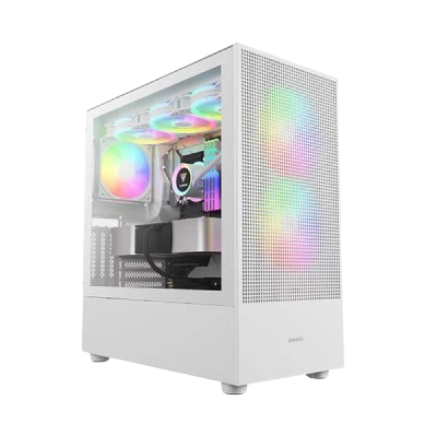 GAMDIAS TALOS E3 MESH ELITE ARGB (E-ATX) Mid Tower Cabinet (White)