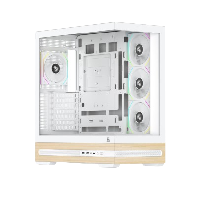 TAG STELLAR PRIME ATX MID-TOWER PC CASE (WHITE)