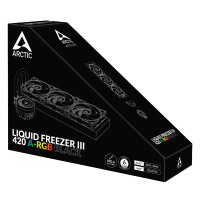 ARCTIC Liquid Freezer III 420 A-RGB 420mm (Black)