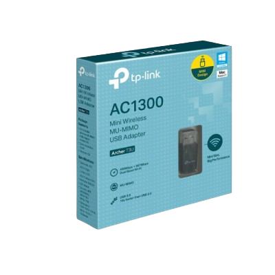 TP-LINK AC1300 Mini Wireless MU-MIMO USB Adapter (Archer T3U)