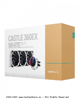 DEEPCOOL CASTLE 360EX WHITE 360mm RGB