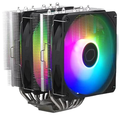COOLER MASTER HYPER 620S ARGB 120mm DUAL TOWER CPU AIR COOLER (BLACK)