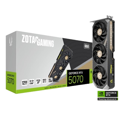 ZOTAC GAMING GeForce RTX 5070 SOLID 12GB GDDR7