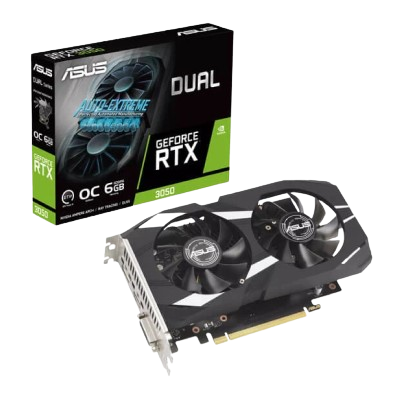 ASUS Dual GeForce RTX 3050 OC Edition 6GB GDDR6
