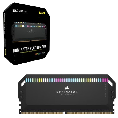 Corsair Dominator Platinum RGB 32GB (16GBx2) DDR5 7000MHz DESKTOP RAM CL34 (BLACK)