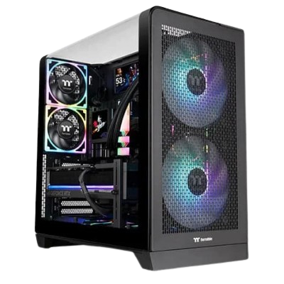 THERMALTAKE VIEW 390 AIR ATX MID-TOWER PC CASE (BLACK)