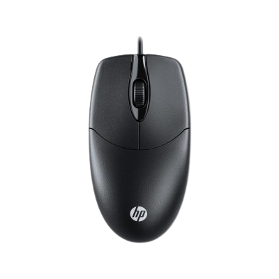 HP M050 WIRED MOUSE (BLACK)