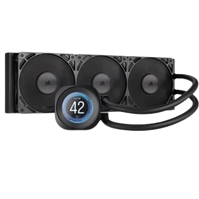Corsair NAUTILUS 360 RS LCD Liquid CPU Cooler 360mm (BLACK)