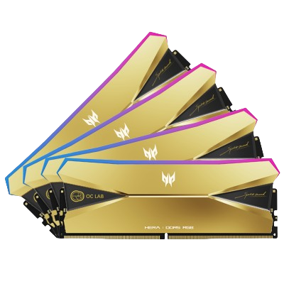 PREDATOR HERA 192GB DDR5 RGB (4x48GB) 6000 MHz DESKTOP RAM CL28 (GOLD)