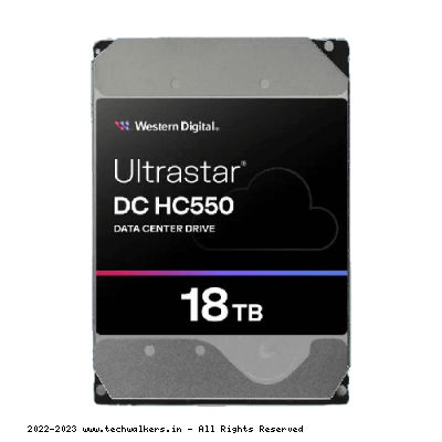 WD Ultrastar DC HC550 18 TB