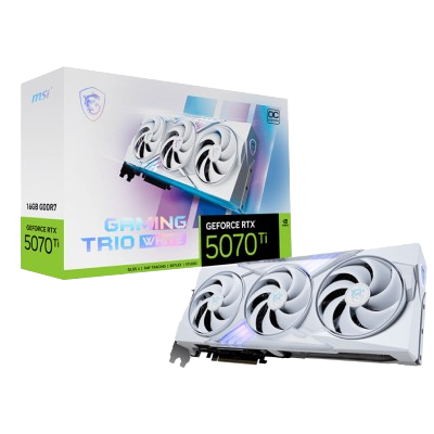 MSI GeForce RTX 5070 Ti 16G GAMING TRIO OC WHITE