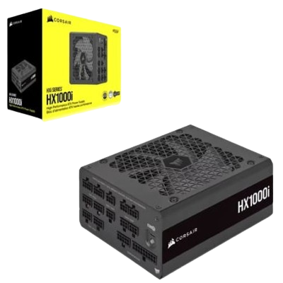 CORSAIR HX1000i 1000 Watt ATX 3.1 80 Plus Platinum Fully Modular