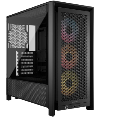 CORSAIR FRAME 4000D RS ARGB Modular Mid-Tower PC Case (BLACK)