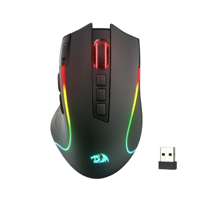 REDRAGON PREDATOR PRO M612 RGB PRO WIRELESS MOUSE (BLACK)