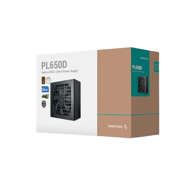 DEEPCOOL PL650D ATX 3.1 80 PLUS BRONZE SMPS (BLACK)