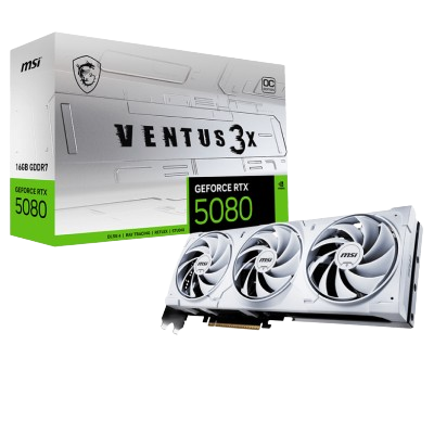 MSI GeForce RTX 5080 16G VENTUS 3X OC WHITE