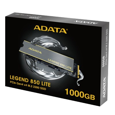 ADATA LEGEND 850 LITE PCIe Gen4 x4 M.2 2280 Solid State Drive (1TB)