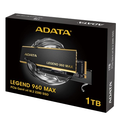 ADATA LEGEND 960 MAX PCIe Gen4 x4 M.2 2280 Solid State Drive (1TB)