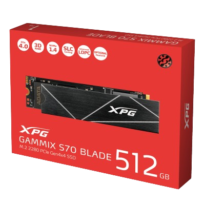 ADATA XPG GAMMIX S70 BLADE PCIe Gen4x4 M.2 2280 (512 GB)