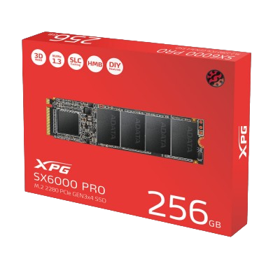 ADATA XPG SX6000 Pro PCIe Gen3x4 M.2 2280 (256GB)