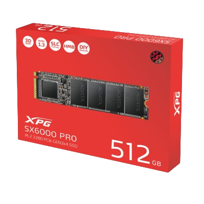 ADATA XPG SX6000 Pro PCIe Gen3x4 M.2 2280 (512 GB)