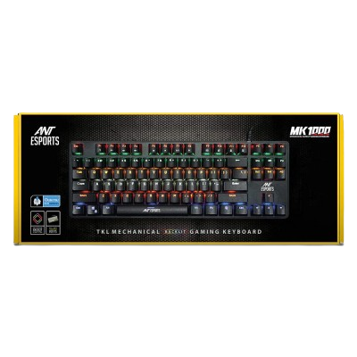 Ant Esports MK1000 Wired Mechanical Gaming Keyboard (BLUE SWITCH)