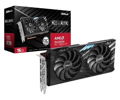 ASRock AMD Radeon RX 7800 XT Challenger 16GB OC GDDR6