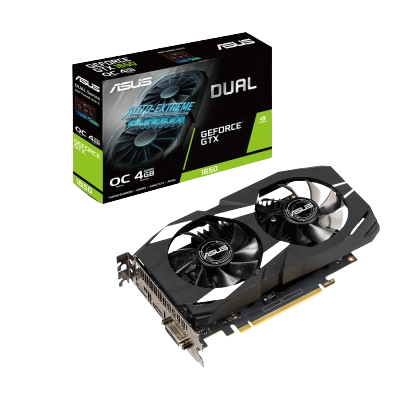 ASUS Dual GeForce GTX 1650 OC edition 4GB GDDR5