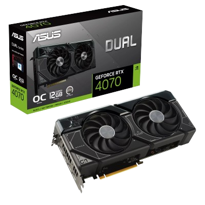 ASUS Dual GeForce RTX 4070 OC Edition 12GB GDDR6X