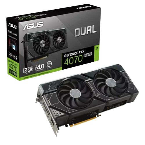 ASUS Dual GeForce RTX 4070 SUPER 12GB GDDR6X
