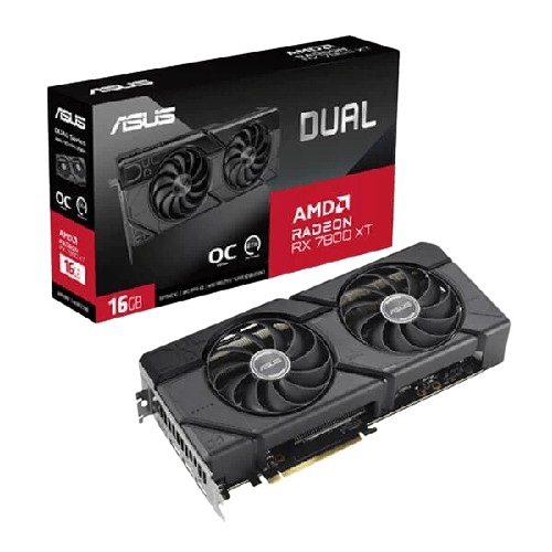 ASUS Dual Radeon RX 7800 XT OC Edition 16GB GDDR6