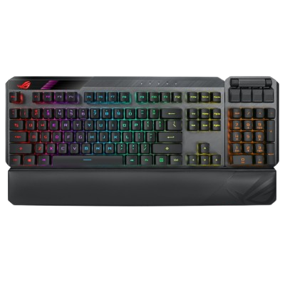 ASUS MA 02 ROG CLAYMORE II RGB WIRELESS MECHANICAL GAMING KEYBOARD (RED SWITCH) WIRELESS