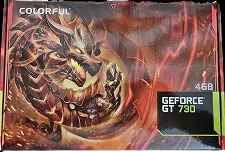 Colorful GeForce GT 730 4GB GDDR5 RAM Graphic Card with 4 HDMI Output