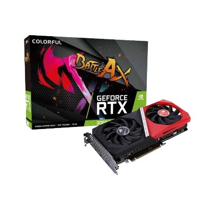 COLORFUL GeForce RTX 3060 Ti NB BATTLE AX DUO V2 LHR-V 8GB GDDR6