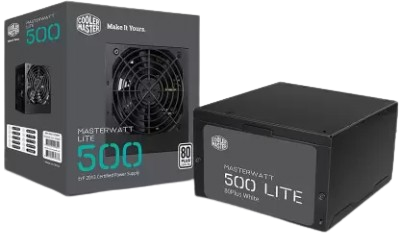 CoolerMaster MASTERWATT LITE 500 80 PLUS NON MODULAR