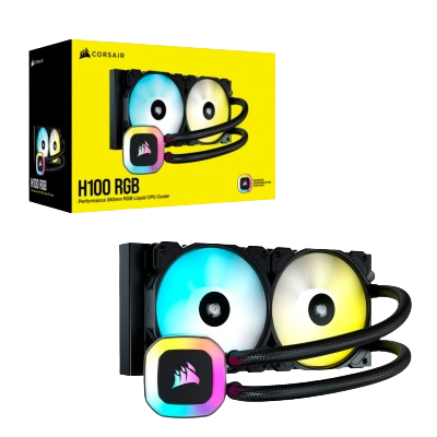 Corsair H100 RGB 240mm CPU LIQUID COOLER